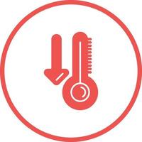 Low Temperature Vector Icon