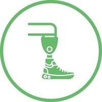 Prosthetics Vector Icon