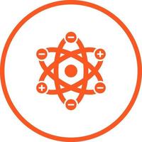 Atom Structure Vector Icon