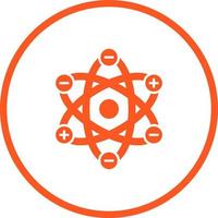 Atom Structure Vector Icon