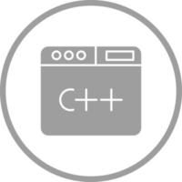 icono de vector de lenguaje de programación