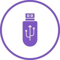 Usb Drive Vector Icon