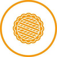 Apple Pie Vector Icon