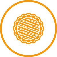 Apple Pie Vector Icon