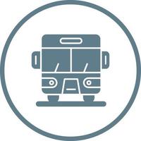 icono de vector de bus