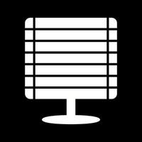 Infrared Heater Vector Icon