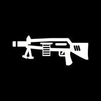 Machine Gun Vector Icon