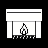 Fireplace Vector Icon