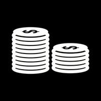 Stack of Coins Vector Icon