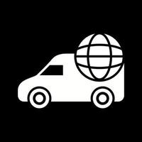 Global Delivery Vector Icon