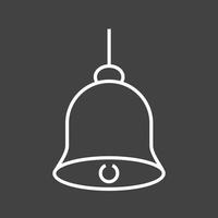 Beautiful Bell Line Vector Icon