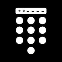 Passcode Lock Vector Icon