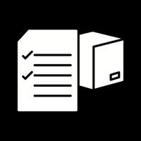 Delivery Checklist Vector Icon