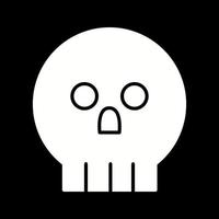 icono de vector de calavera pirata