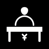 Cashier Vector Icon