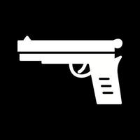 icono de vector de pistola