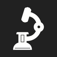 Beautiful Microscope Vector Glyph icon