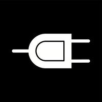 Unique Plug II Vector Glyph Icon