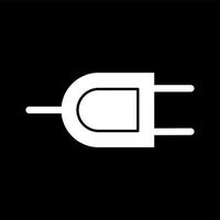 Unique Plug II Vector Glyph Icon