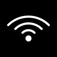 Unique Wifi Vector Glyph Icon