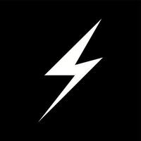 Unique Lightening II Vector Glyph Icon