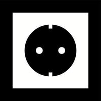 Unique Socket Vector Line Icon