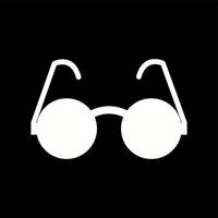 Unique Sunglasses Vector Glyph Icon