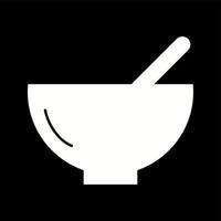 Unique Food Vector Glyph Icon