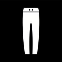 Unique Warm Trouser Vector Glyph Icon