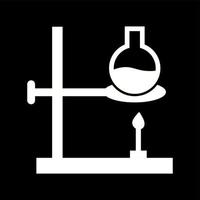 Unique Experiment Vector Glyph Icon