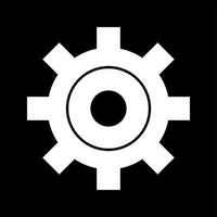 Unique Settings Vector Glyph Icon