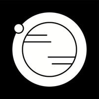 Unique Orbit Vector Glyph Icon