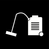 Unique vacuum Cleaner Glyph Vector Icon