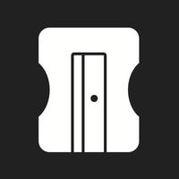 Beautiful Sharpener Vector Glyph icon