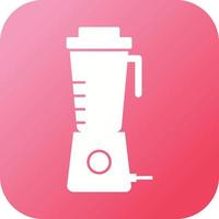 Unique Juicer machine Glyph Vector Icon