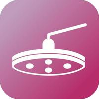 Beautiful Operating room light Vector Glyph icon