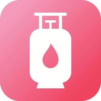 Unique Charging Cell Vector Glyph Icon