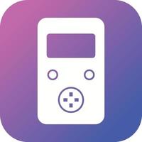 Unique Console Vector Glyph Icon