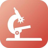 Beautiful Microscope Vector Glyph icon