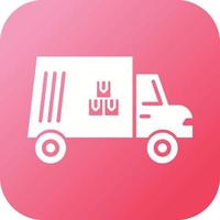 Beautiful Cargo Vector Glyph Icon