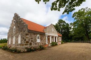 Old Houses in the Latvian country side photo