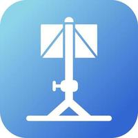 Music Stand Vector Icon