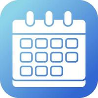 icono de vector de calendario