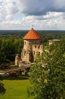 Cesis city in the Summer photo