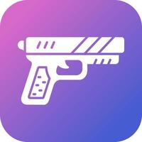 Pistol Vector Icon