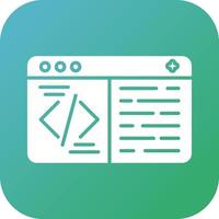 Coding Vector Icon