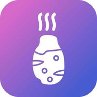 Roasted Potato Vector Icon