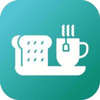 icono de vector de desayuno