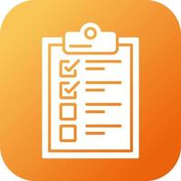 Check List Vector Icon