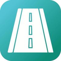 icono de vector de carretera